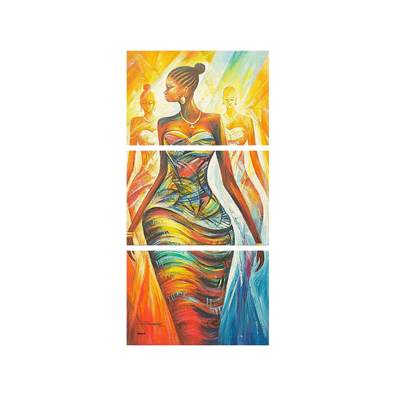 Tableau Street Art Femme Africaine